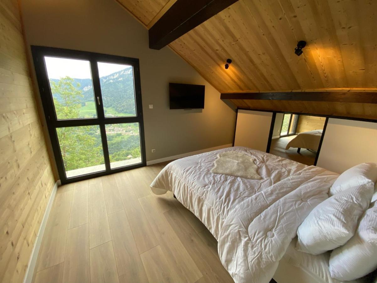 Chalet Confidentiel Valmorel - Chalet De Haut De Gamme 4 Etoiles 12 Personnes Doucy Luaran gambar