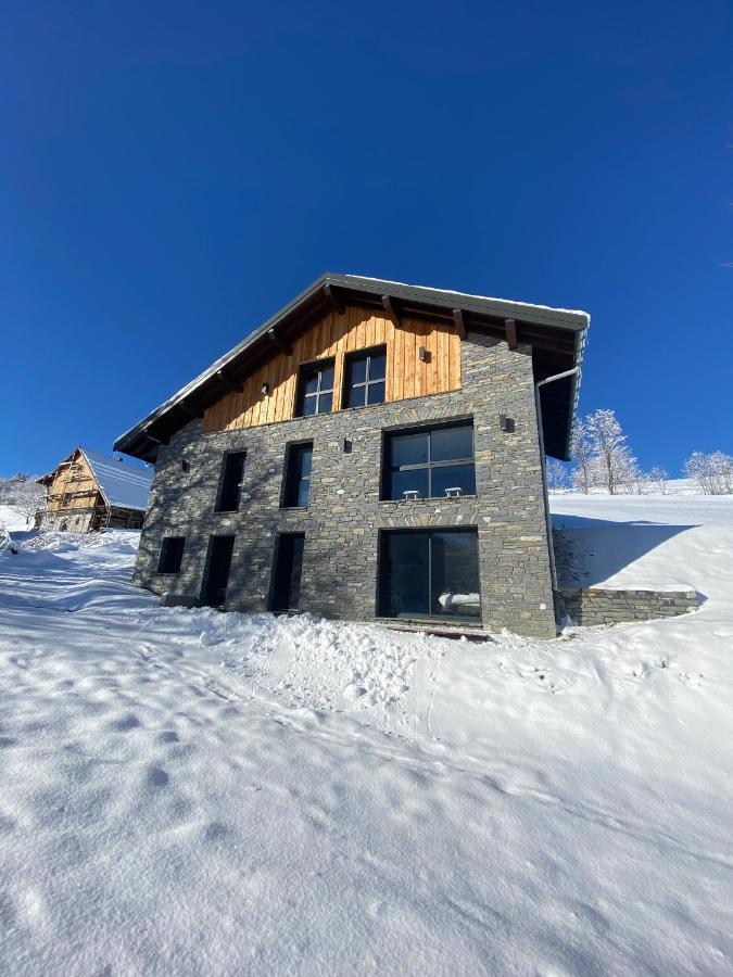 Chalet Confidentiel Valmorel - Chalet De Haut De Gamme 4 Etoiles 12 Personnes Doucy Luaran gambar