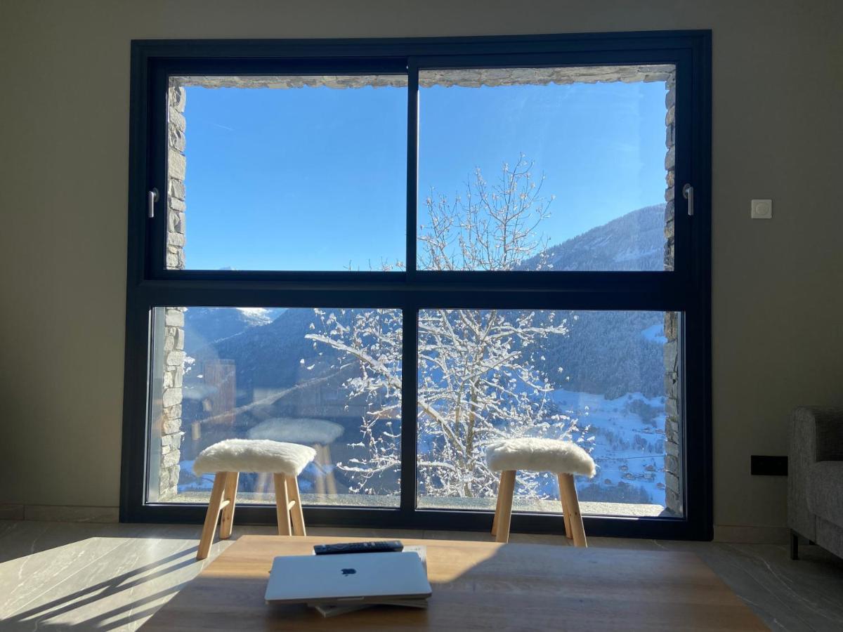 Chalet Confidentiel Valmorel - Chalet De Haut De Gamme 4 Etoiles 12 Personnes Doucy Luaran gambar