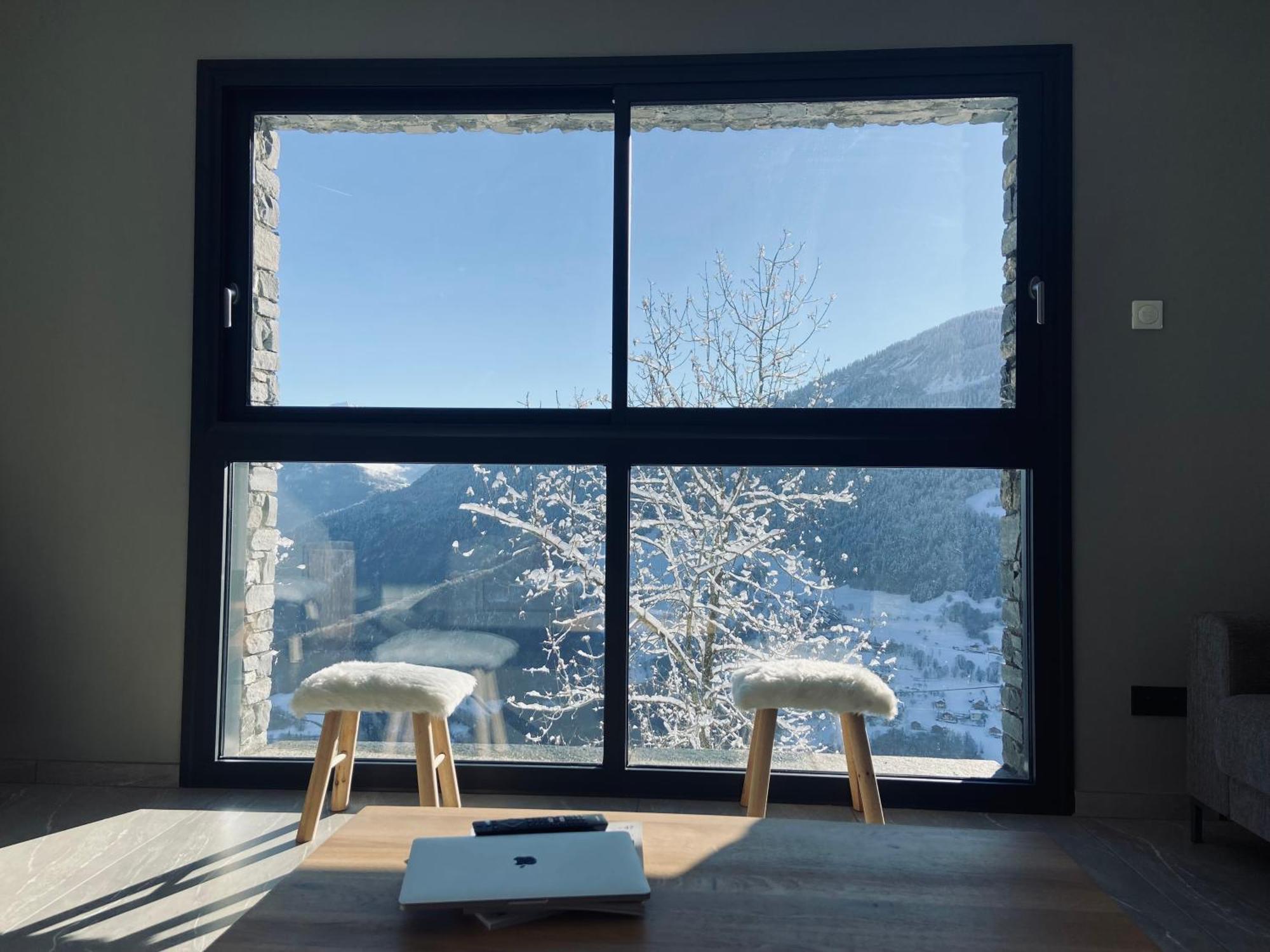 Chalet Confidentiel Valmorel - Chalet De Haut De Gamme 4 Etoiles 12 Personnes Doucy Luaran gambar