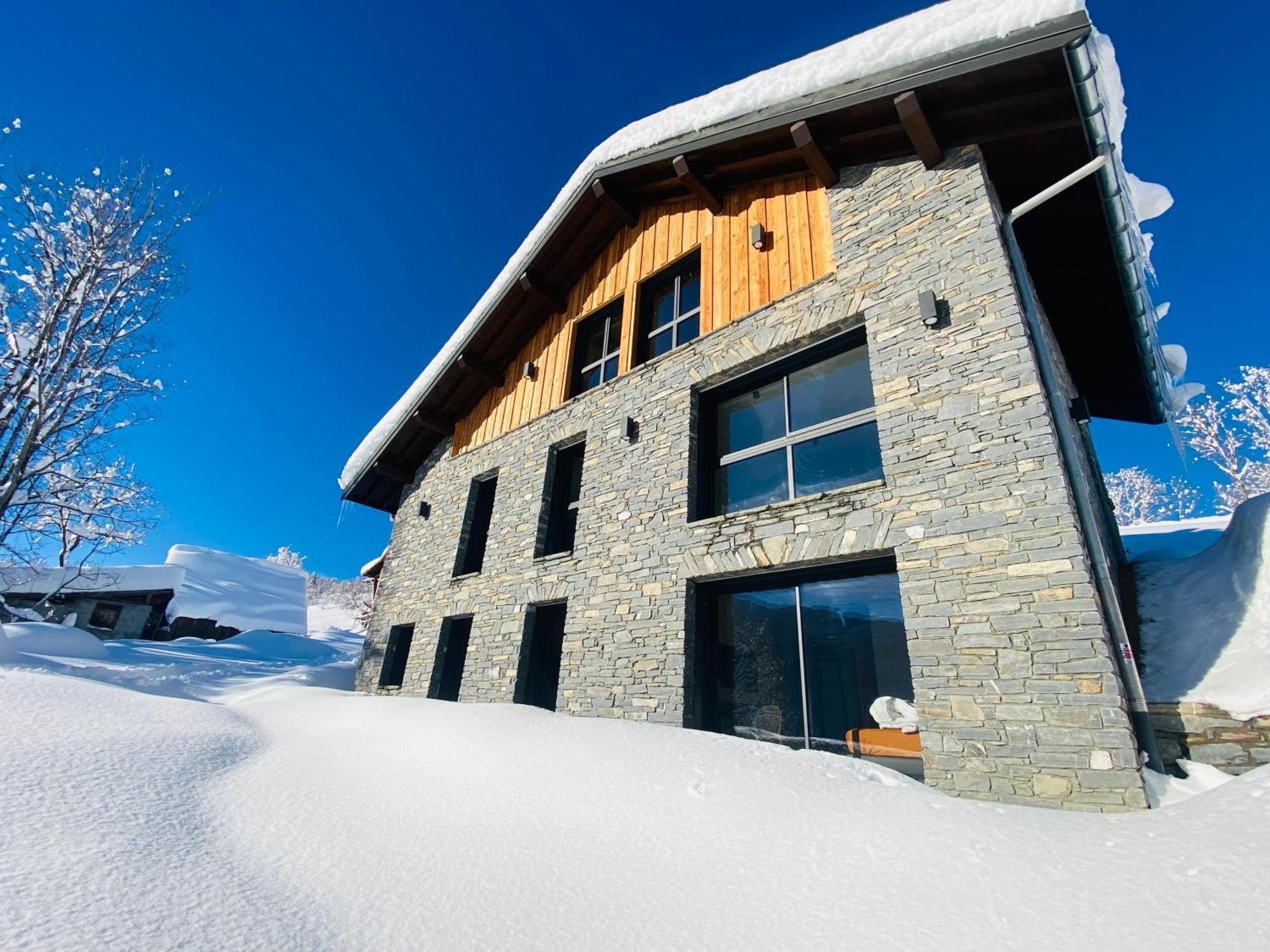 Chalet Confidentiel Valmorel - Chalet De Haut De Gamme 4 Etoiles 12 Personnes Doucy Luaran gambar
